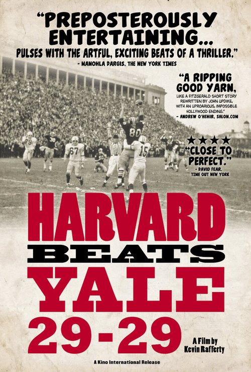 Harvard Beats Yale 29-29