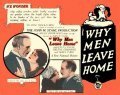 Why Men Leave Home