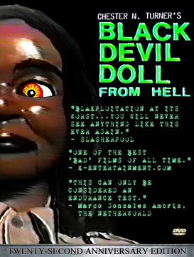 Чёрная дьявольская кукла из ада